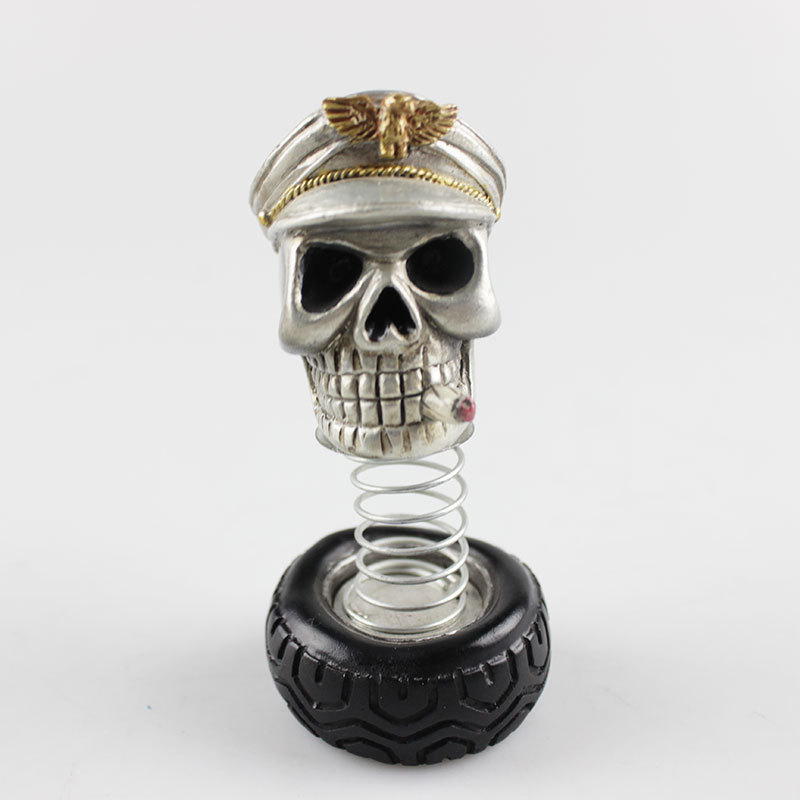 Car Skull Personality Interior Decoration Halloween Day Ornament For Car Goods Car Interior Accessories Decoration - Image 4
