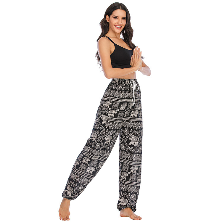 Yoga Clothes Women's Casual Laced Pants – Bild 4