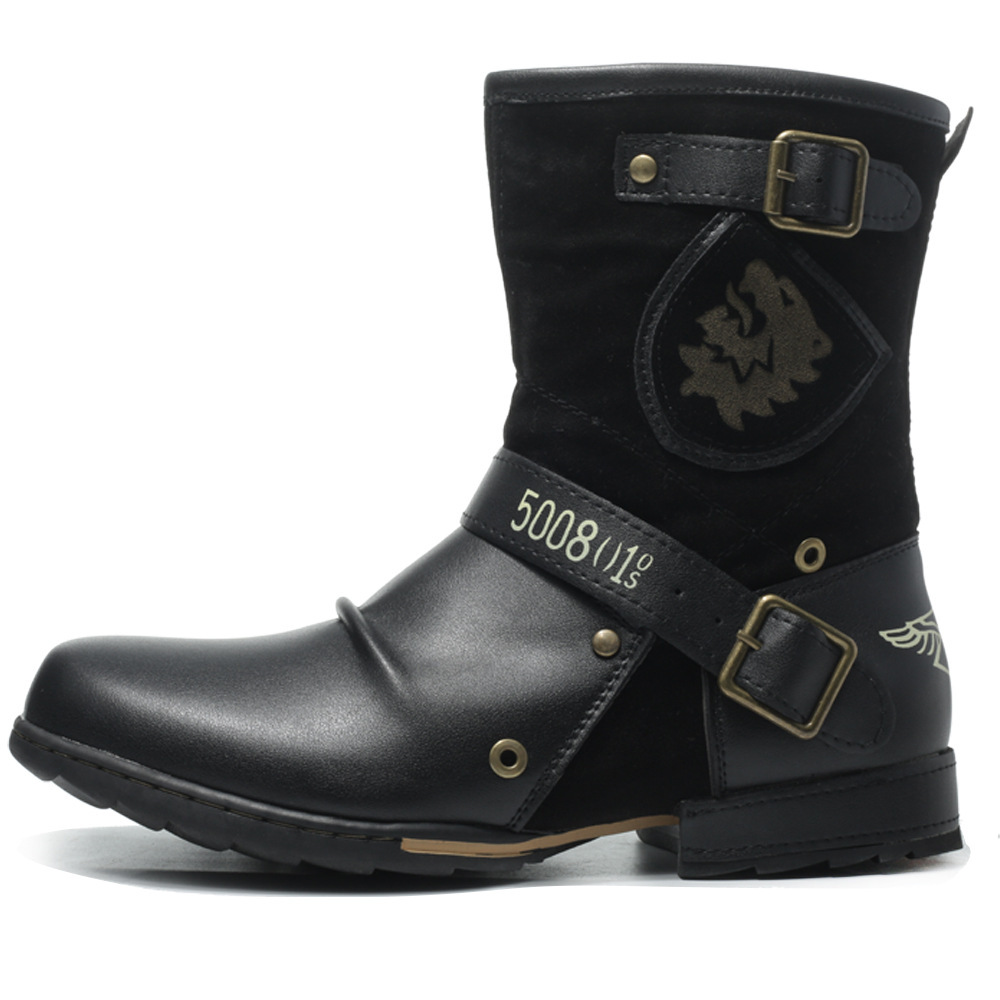 Mid-High Tube Men's Cowboy Boot - Image 2