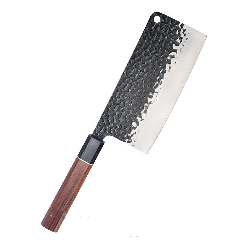 Forged Hammer Pattern Octagonal Handle Multi-purpose Knife For Cooking - Image 4