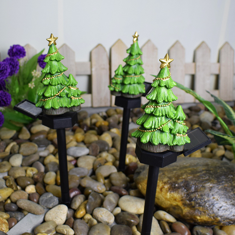 Solar Christmas Tree Ground Plugged Light Lawn Lamp Outdoor Festival Garden Courtyard Decoration - Image 3