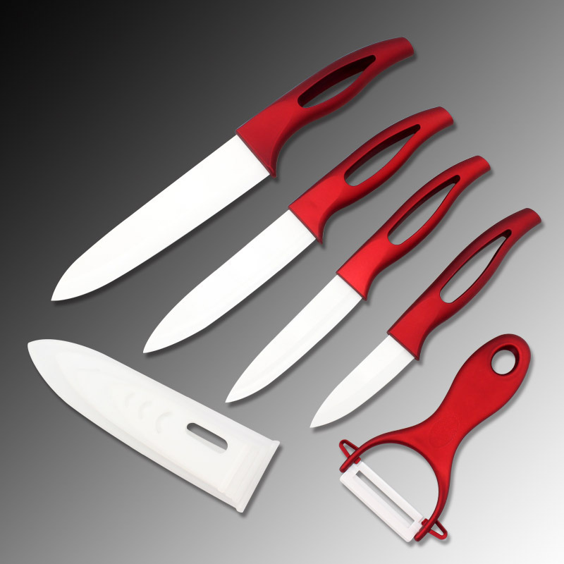 3456 Inch Hollow Handle Ceramic Knife Set — изображение 2