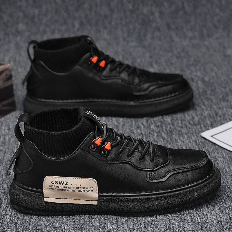 Men's Fashion Casual High-top Sports Safety Shoes - Image 4