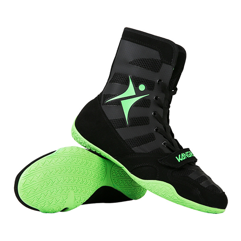 Boxing Men And Women Wrestling Fighting Shoes - Image 5