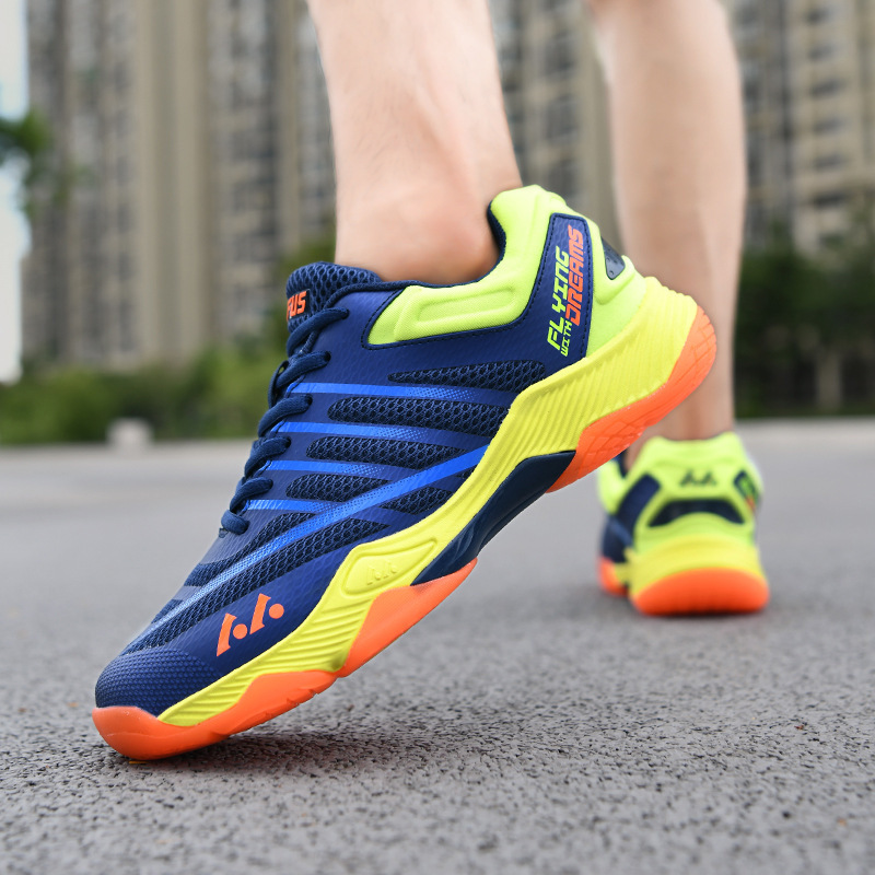 Professional Badminton Shoes Men's Autumn Lightweight Shock Absorption Running Shoes - Image 4