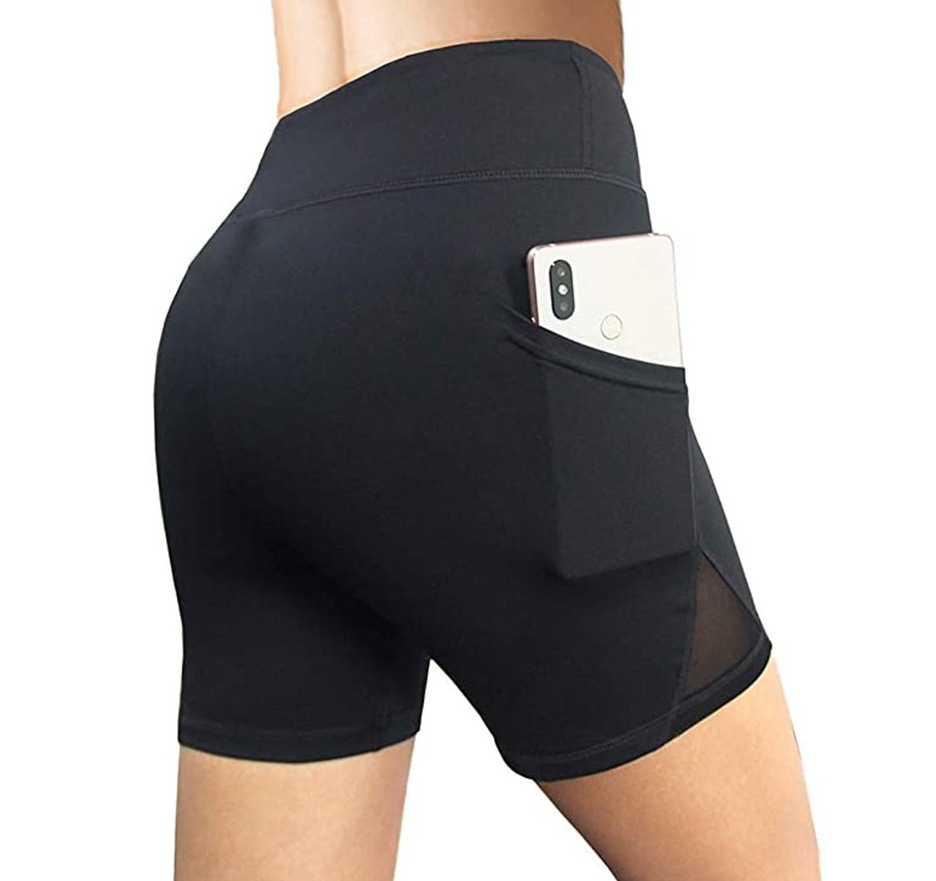 Hip Raise Yoga Women's High Waist Solid Color Tights Running Fitness Sports Pants - Image 7