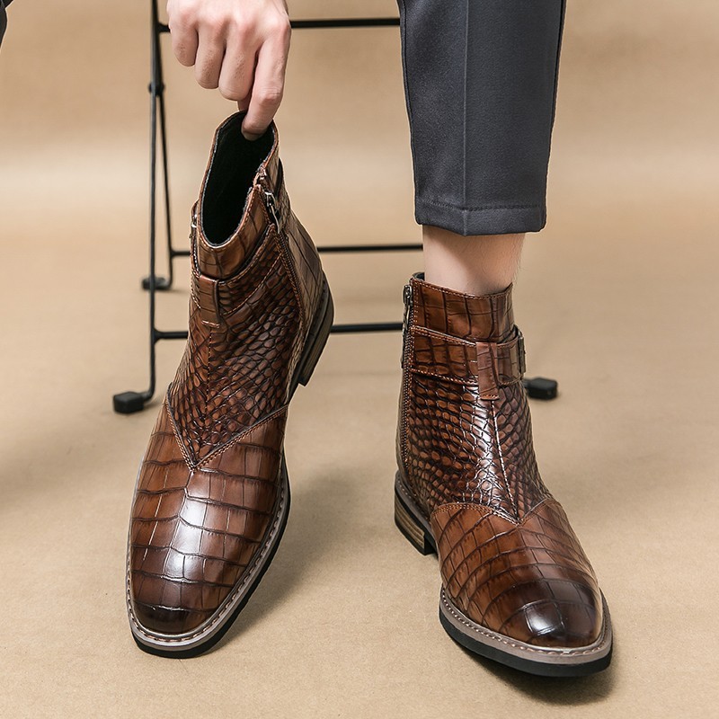 British Style Casual Trendy Pointed Leather Shoes — изображение 3