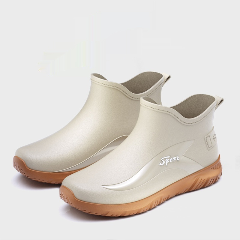 Fashion Non-slip Flat Short Rubber Boots Men - Image 4