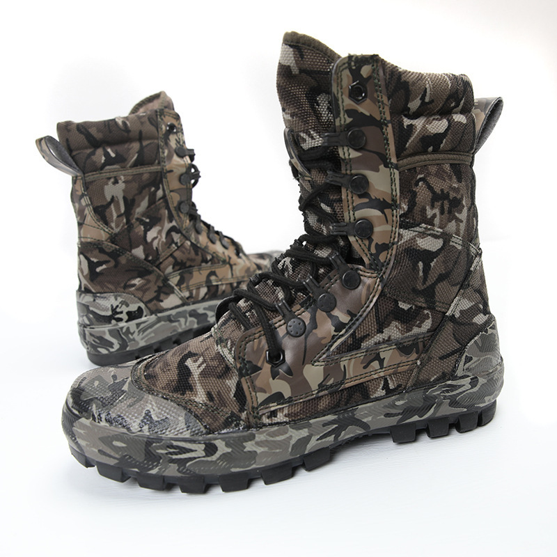 Super High Top Men's Outdoor Sports And Boots High Waist Rubber Shoes - Image 2