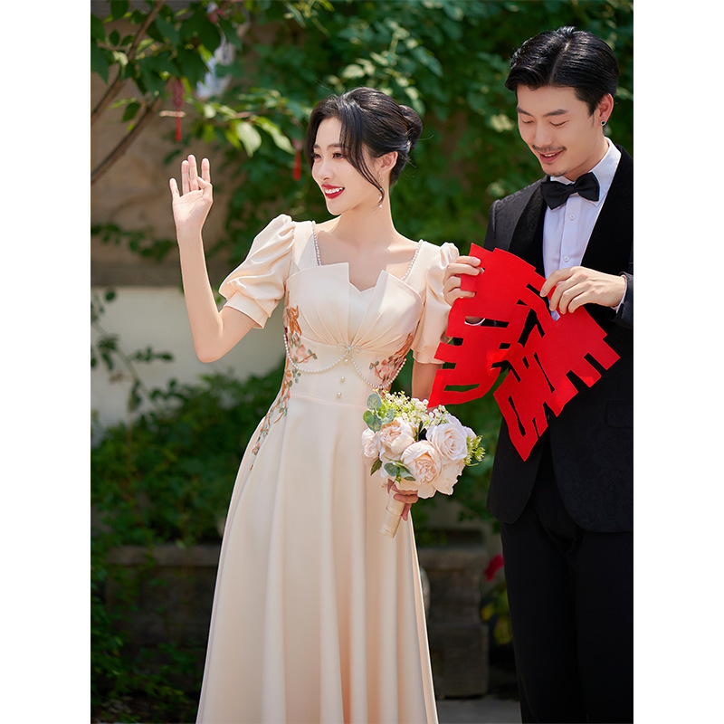 New High-end Banquet Little Evening Dress Women — изображение 4