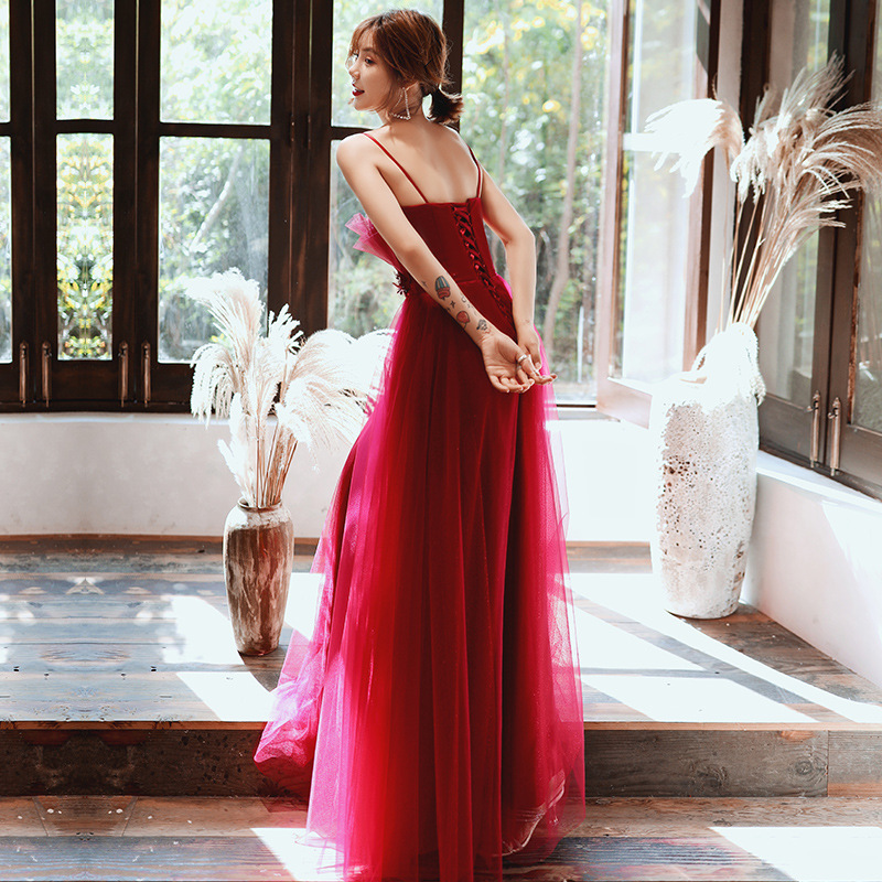 Can Wear Engagement Suspender Evening Dress For Women — изображение 5