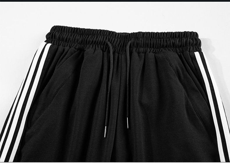 Men's Fashion Trends Harlan Three-Stripe Pants Casual Long Pants — изображение 10