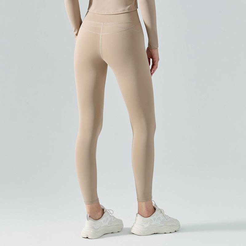 Plush Yoga Thickened Warm Fitness Pants - Image 2