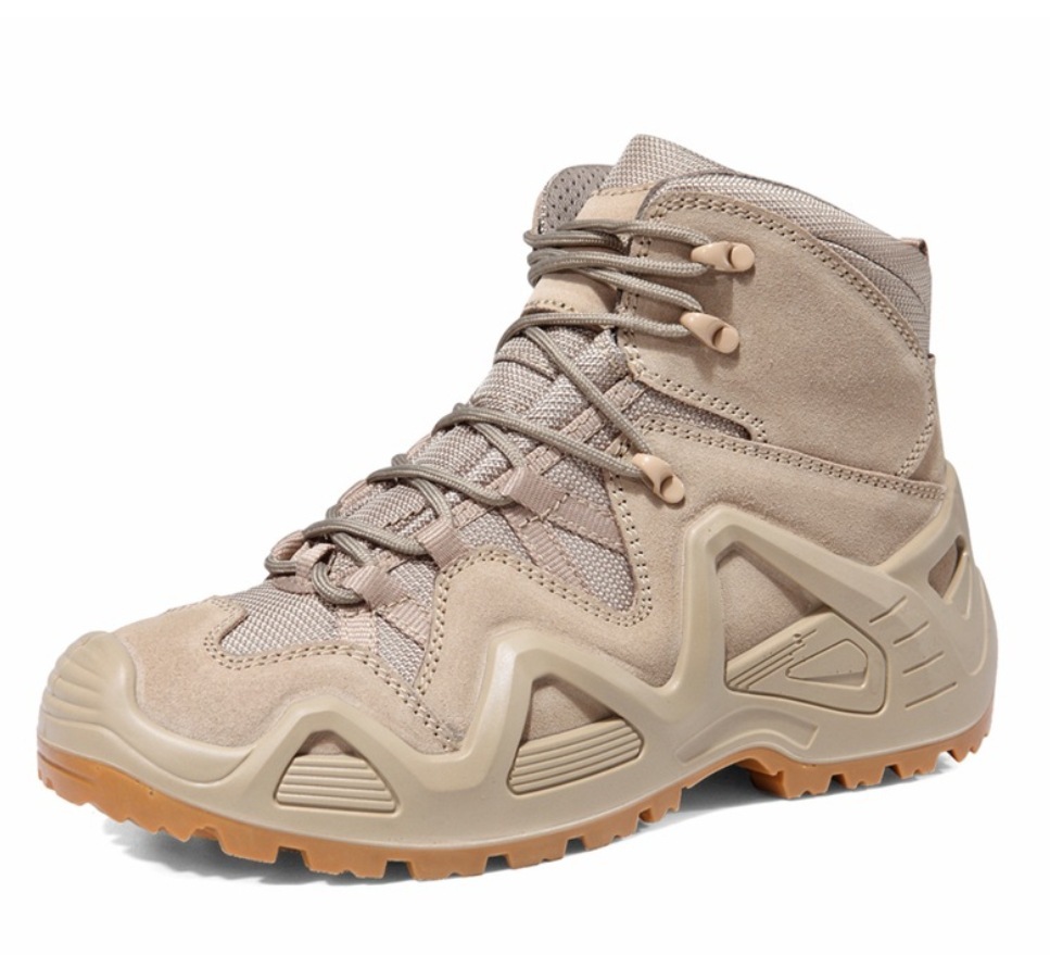 Mid-top High-top Military Fans Outdoor Training Hiking Shoes Military Fans Combat Boots - Image 7