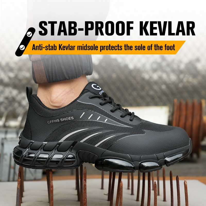 Popcorn Sole Protective Footwear Safety Shoes – Bild 2