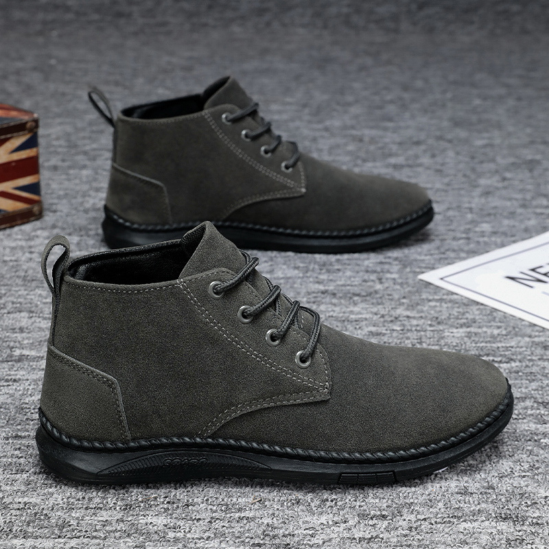 British Style Outdoor Student Casual High-top All-matching Trendy Men's Martin Boots — изображение 9