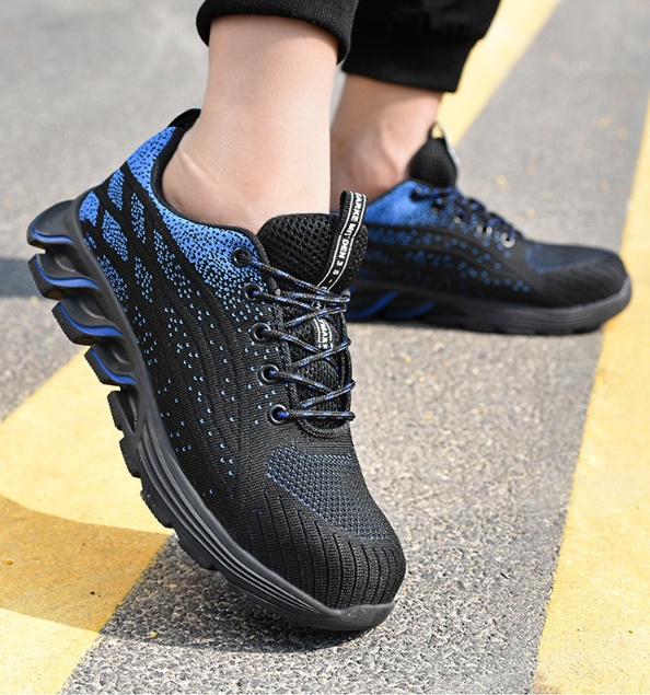 Men Sneakers Indestructible Steel Toe Work Shoes Comfortable Puncture Proof Shoes - Image 2