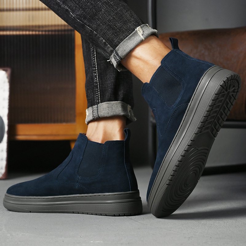 Men's Martin Boots Genuine Leather Mid-top — изображение 4