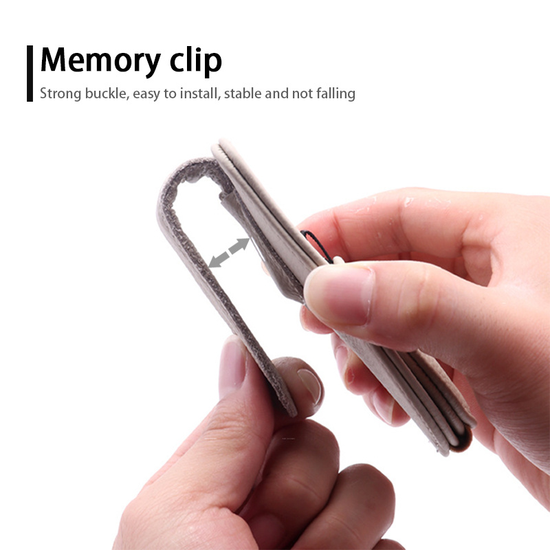 Car Glasses Holder Universal Sun Visor Eyeglasses Clip Sunglasses Case Card Holder Auto Interior Accessories - Image 4