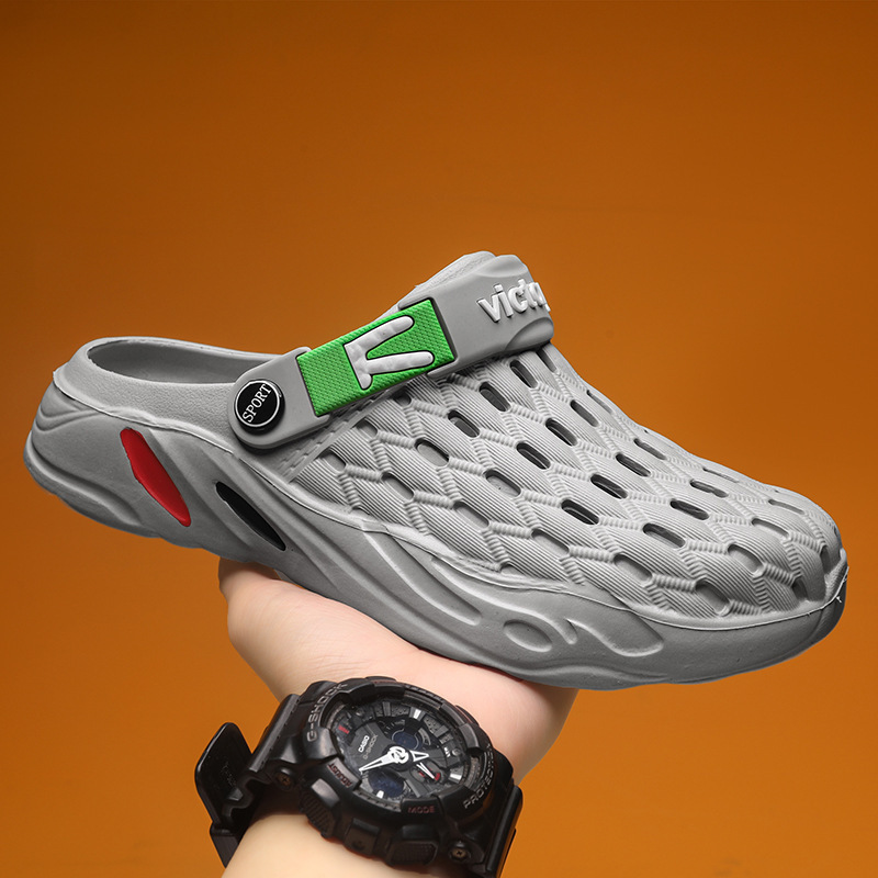 Casual Platform Non-slip Wear-resistant Beach Drooping Summer Outdoor Slippers – Bild 2