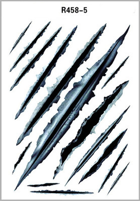 Simulation Bullet Hole Scratches Cover Decorative Car Stickers Cracks Modified 3d Creative Waterproof — изображение 3