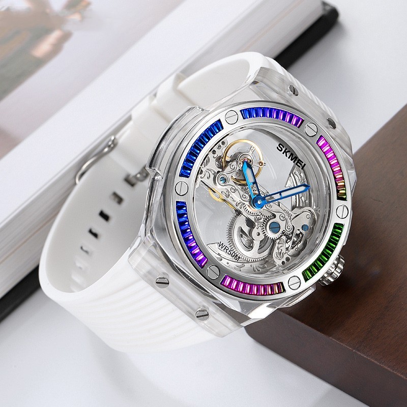 Men's Exquisite Hollow Mechanical Automatic Watch - Image 5