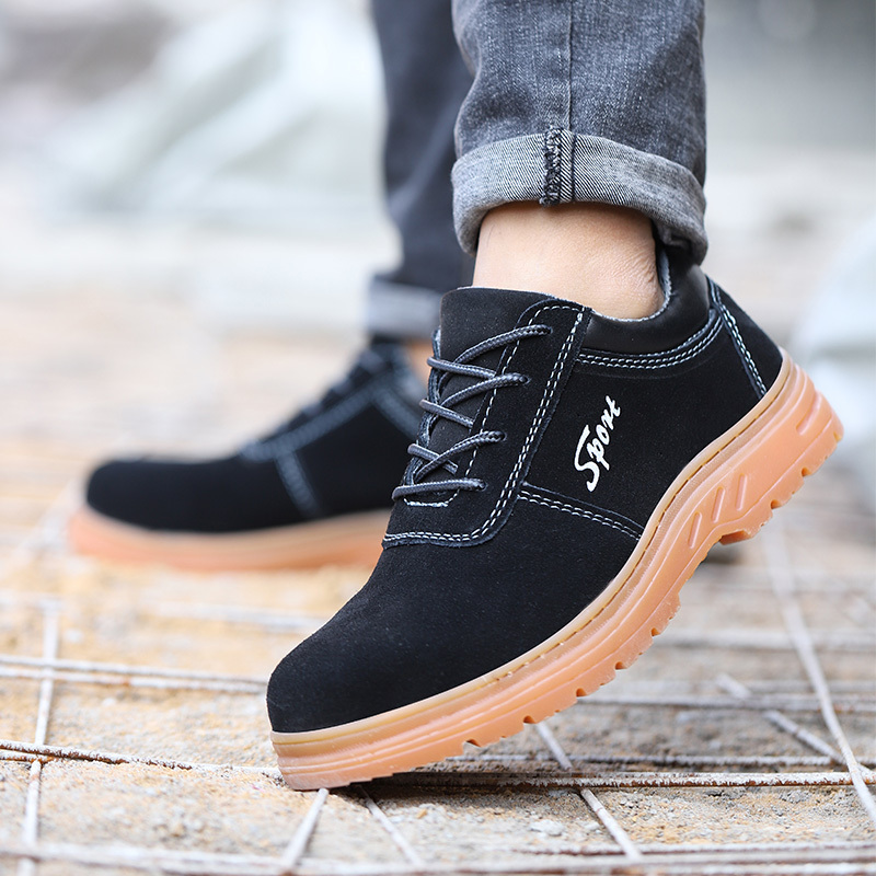 Safety Shoes Breathable Steel Toe Anti-work Shoes