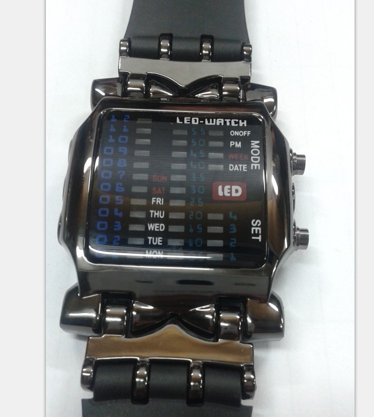 Electronic Watch Crab LED Watch Cool Business Watch - Image 5