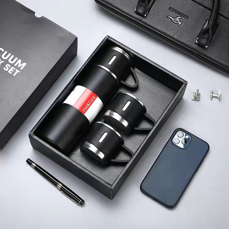 Business Gift Set Company Gift Event Stainless Steel Vacuum Flask — изображение 7