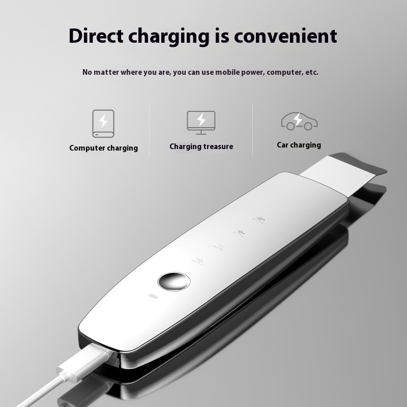 Ultrasonic Skin Cleaner Electric Blackhead Household Shovel Pore Import And Export Beauty Instrument — изображение 6