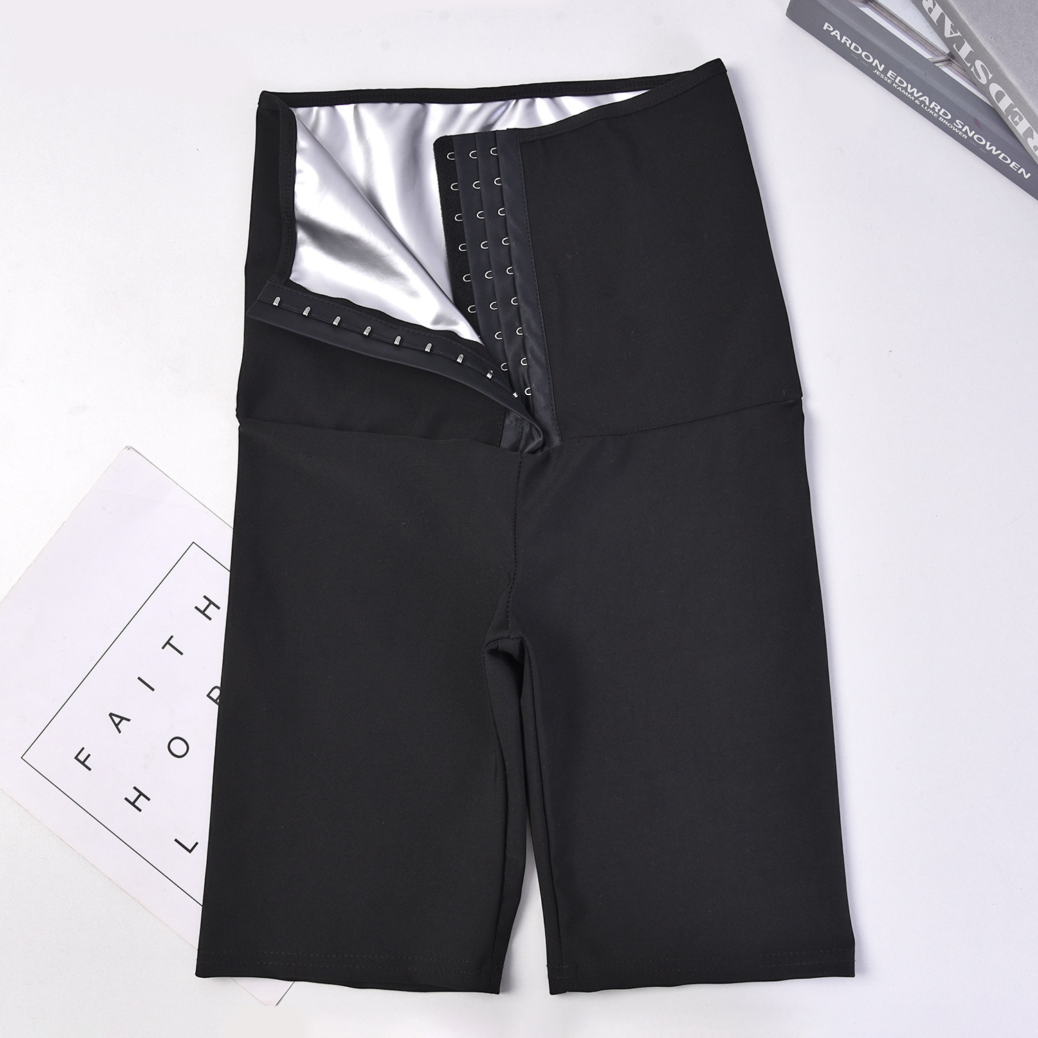 Sports Sweat Wicking Pants Elastic Breasted Plus Size Yoga Pants - Image 8