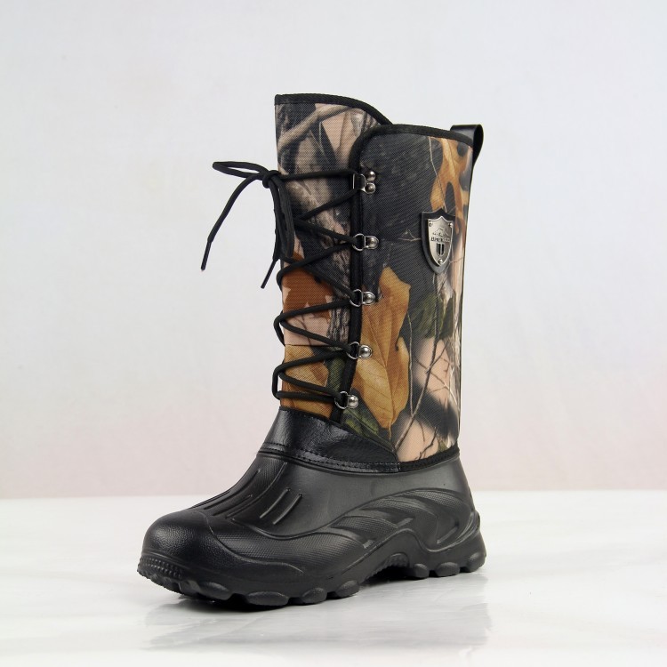 High Waterproof Thermal Men's Outdoor Fishing Boots - Image 4