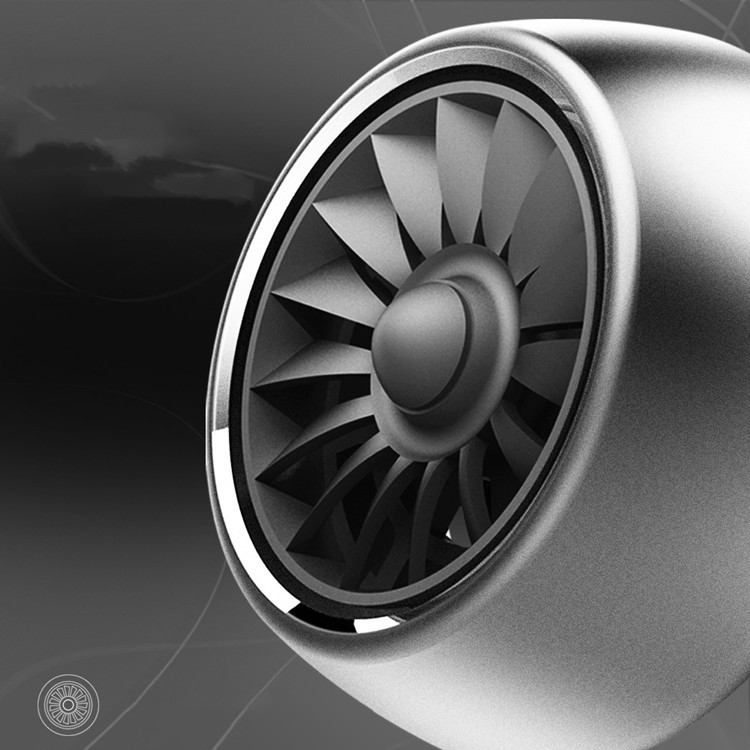 Alloy Air Force Engine Car Aroma Diffuser Magnetic Outlet Design - Image 9