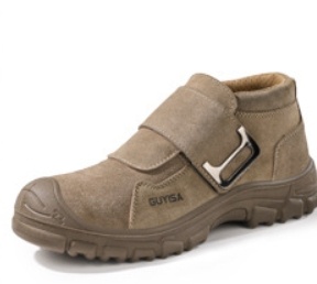 Fireproof Flower Safety Wear-resistant Steel Toe Cap Felt Buckle Welder Shoes – Bild 6