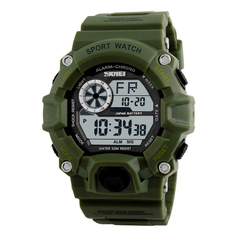 Waterproof Multifunctional Mountaineering Student Electronic Watch - Image 5