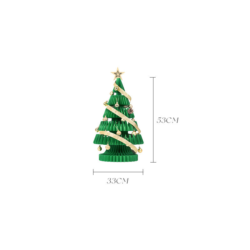 Origami Christmas Tree Decoration Creative Ornaments - Image 4