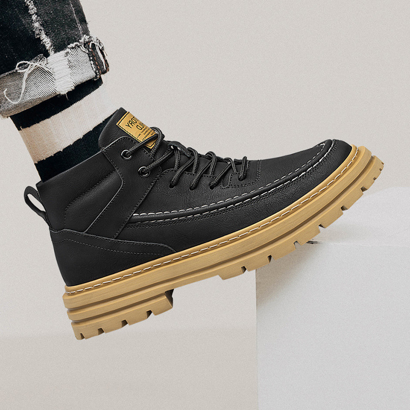 Men's High-top Martin Outdoor Workwear Boots — изображение 3