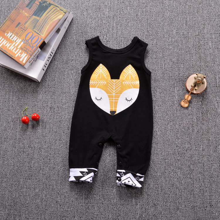 Trendy Pattern Men's And Women's Baby Cotton One-piece - Image 7