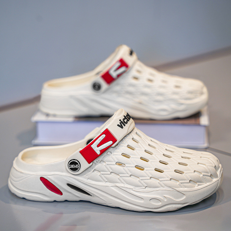 Casual Platform Non-slip Wear-resistant Beach Drooping Summer Outdoor Slippers – Bild 4