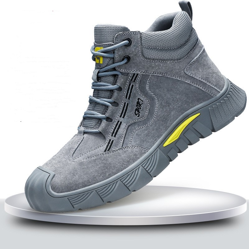 Anti-smash And Anti-puncture Steel Baothead Comfortable Soft Soled Safety Shoes - Image 5