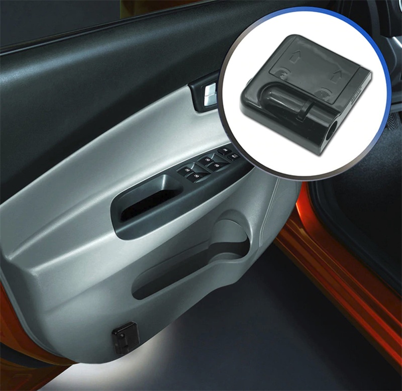 Wiring Car LED Welcome Door Projection Laser Light 2PCS