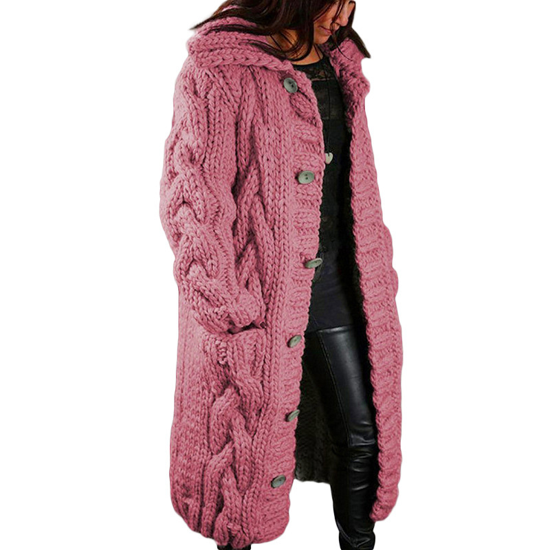 Women's Cardigan Plus Size Sweater Coat - Image 6