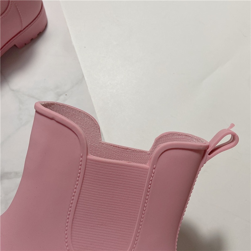 Women's Fashion Non-slip Short Casual Ding Rain Boots – Bild 6