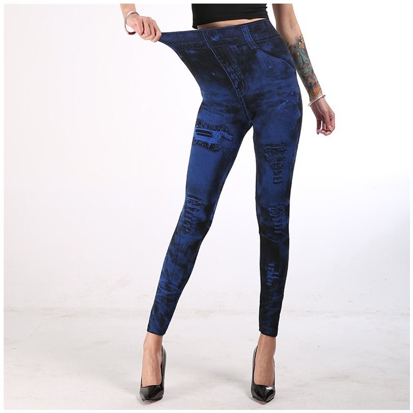 Women's Fake Fake Leggings Yoga Pants - Image 2