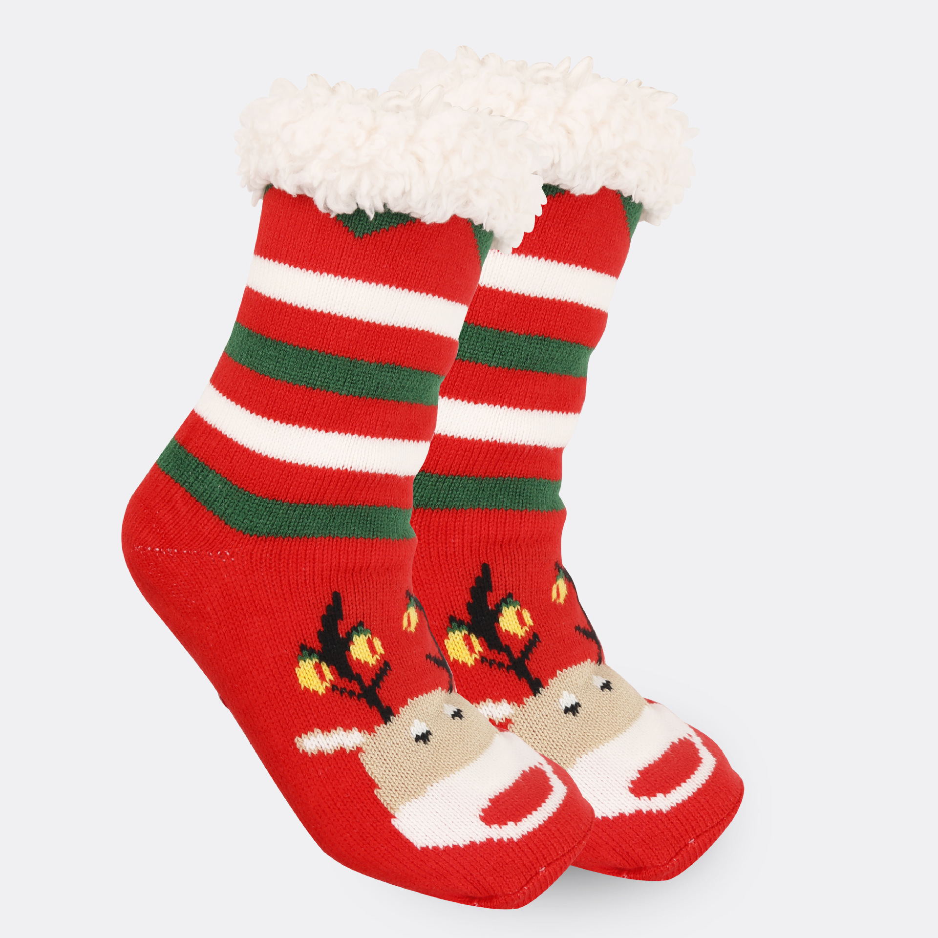 Christmas Women's Thickened Fleece-lined Room Socks - Image 10
