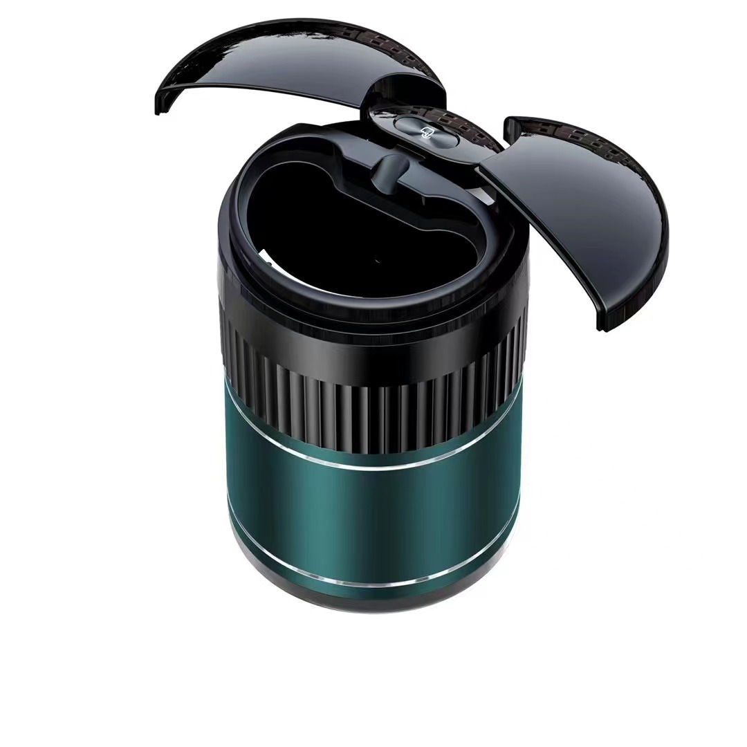 Car Automatic Sensing Touch Infrared Smoking Metal Smart Ashtray With Lid – Bild 5