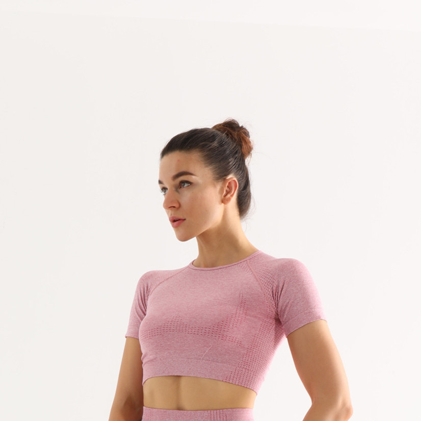 Wear Pants, Yoga, Yoga, Yoga, High Waist Suit, Fitness Five-piece Hip - Image 9