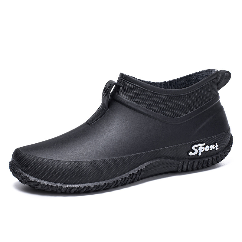 Low Top Waterproof Non-slip Camping Rain Boots - Image 5