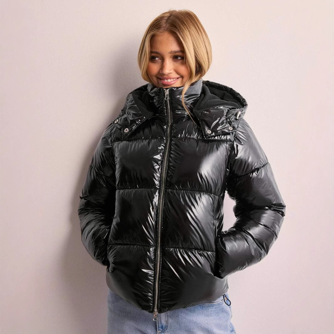 Women's Casual Sports Hooded Cotton-padded Jacket - Image 2