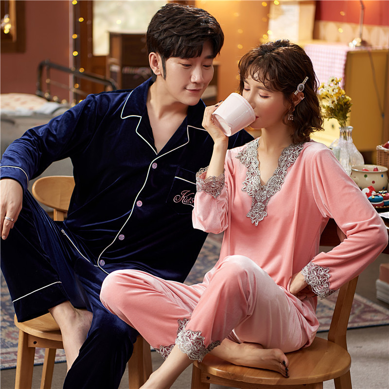 Men's Flannel Leisure Home Wear Two-piece Suit — изображение 3